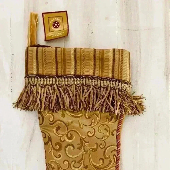 Gorgeous Dillard’s Handcrafted Stocking - Picture 4 of 4